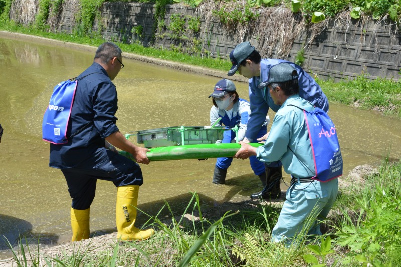 黒石市と井関 及びヰセキ東北 有機農産物の産地づくりへ